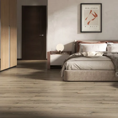 Zen Taupe Wood Look Ceramic Floor Tile - 200 x 1210mm