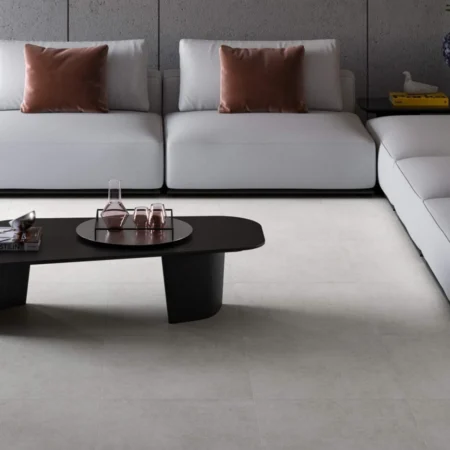 Cleopatra Opera Grey Natural Look Matt Ceramic Floor Tile - 595 x 595mm