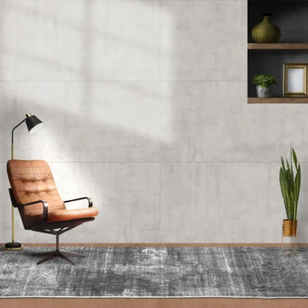 Grafitti Griss Light Matt Glazed Porcelain Floor Tile - 750 x 1500mm