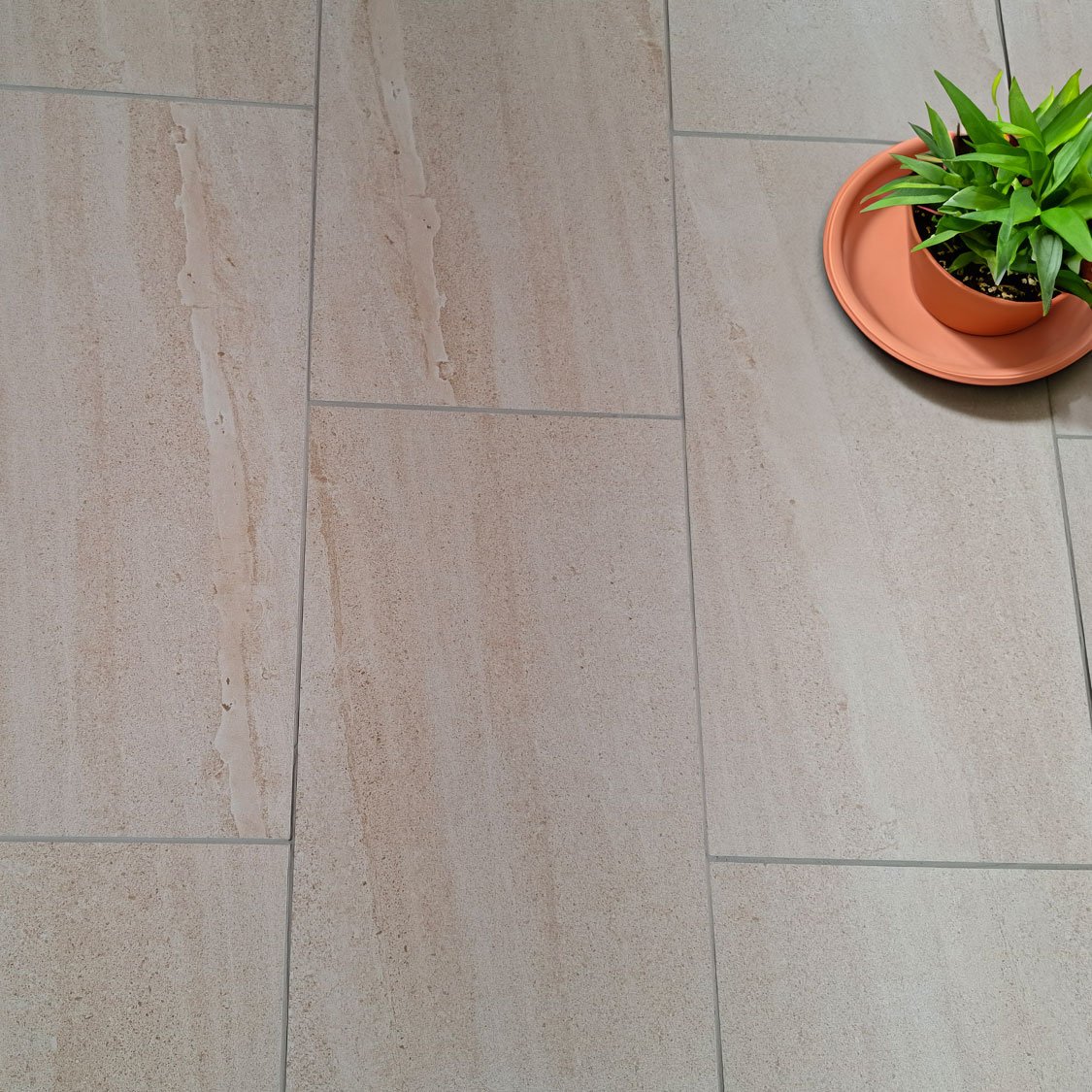 Kato Crema Brown Ceramic Floor Tile - 300 x 600mm