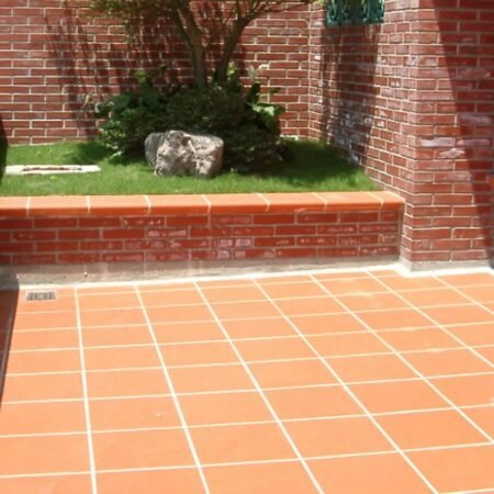 Terracotta Extruded Floor Tile - 400 x 400mm